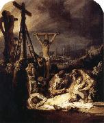 The Lamentation over the Dead Christ Rembrandt